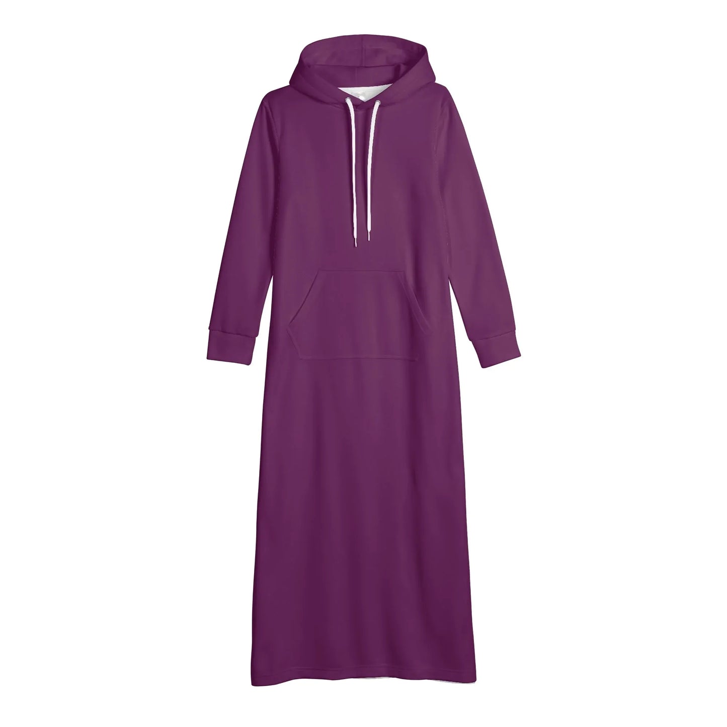 tyrian-purple-bequemes-leichtes-hoodie-kleid-hoodiekleid-jlr-design-70915 - JLR Design