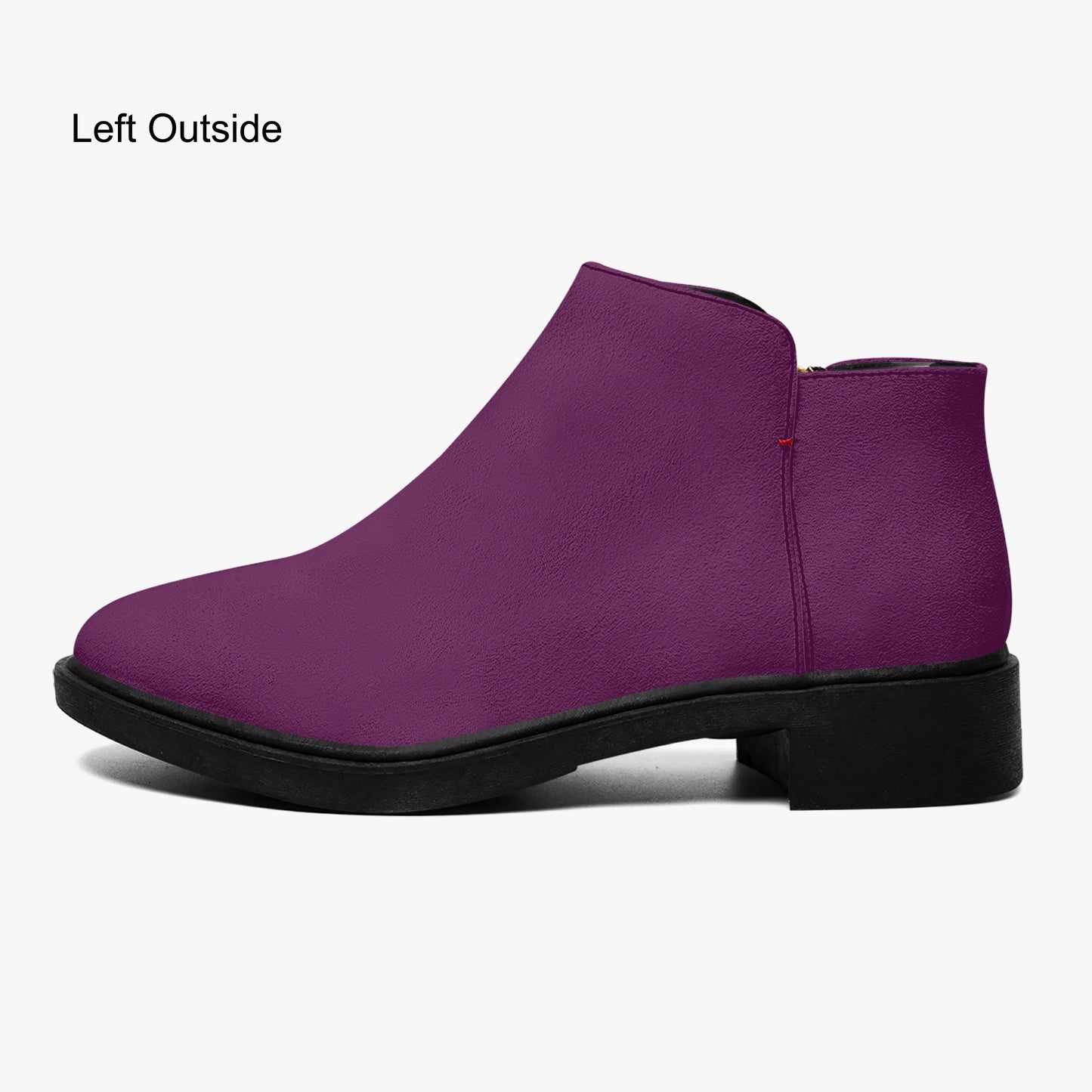 Tyrian Purple elegante Reißverschluss-Stiefeletten Stiefeletten JLR Design
