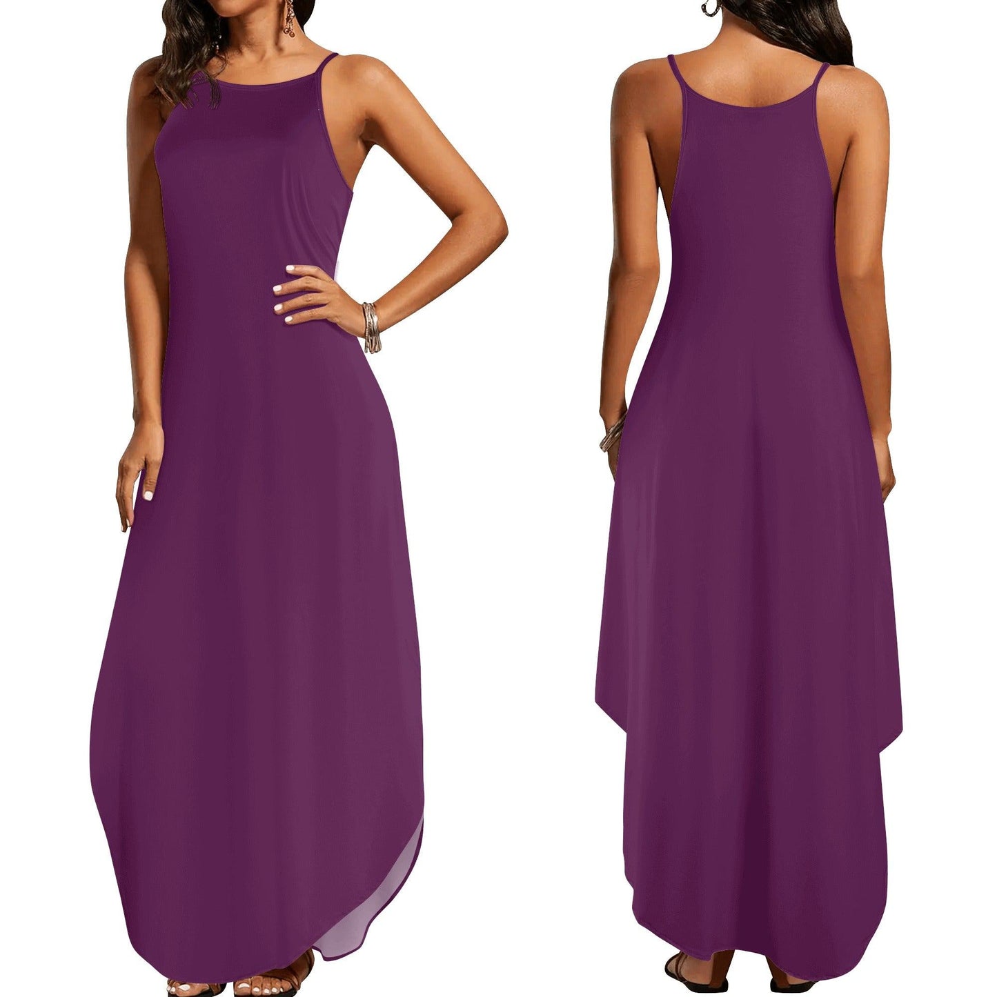 Tyrian Purple elegantes ärmelloses Abendkleid Abendkleid 69.99 Abendkleid, Elegant, Purple, Tyrian, ärmellos JLR Design