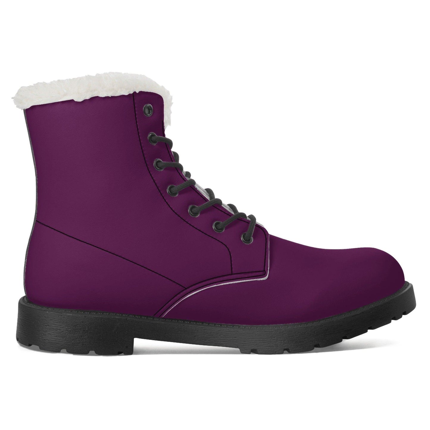 Tyrian Purple Faux Fur Stiefel für Herren Lederstiefel 84.99 Faux, Fur, Herren, Lederstiefel, Purple, Tyrian JLR Design