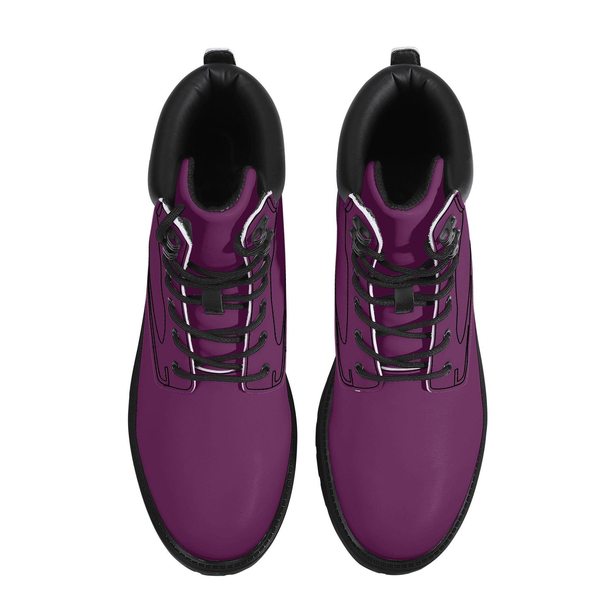 Tyrian Purple Ganzjahres Stiefel für Herren Lederstiefel 74.99 Ganzjahres, Herren, Lederstiefel, Purple, Tyrian JLR Design