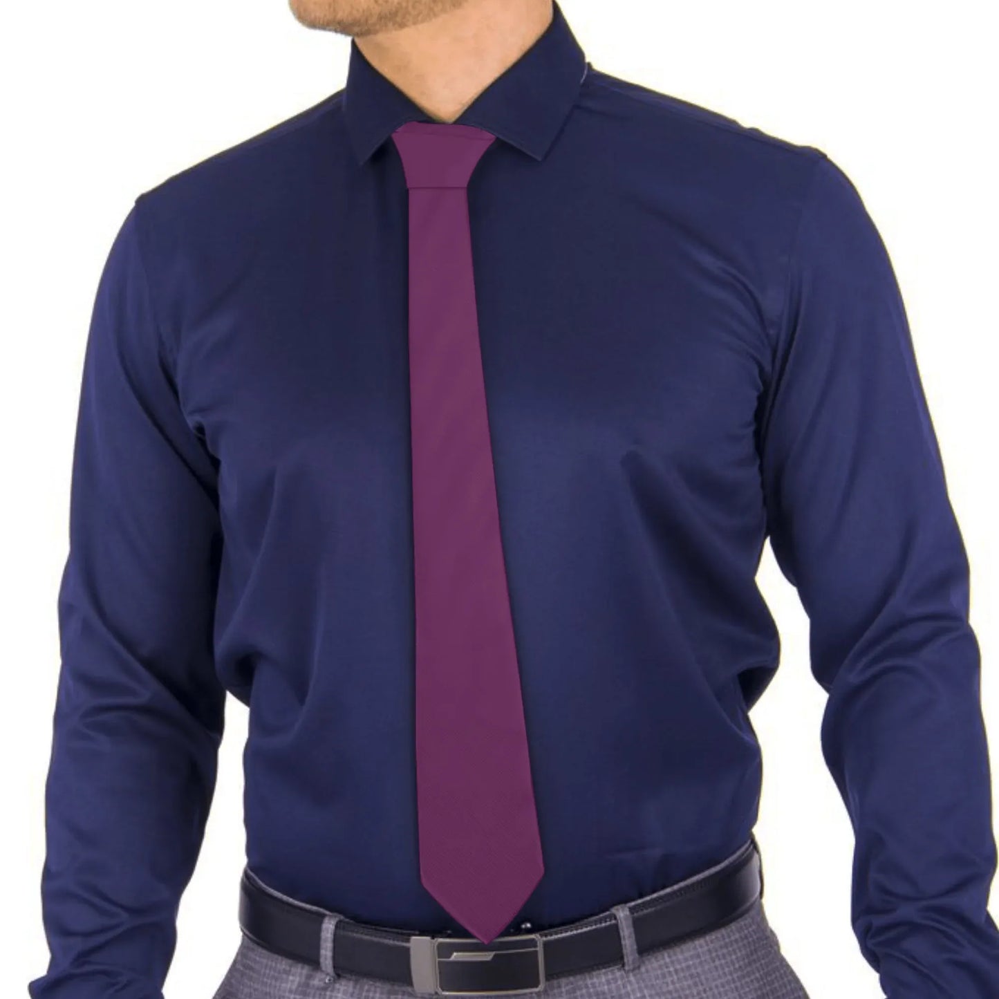 tyrian-purple-krawatte-krawatte-jlr-design-65038 - JLR Design