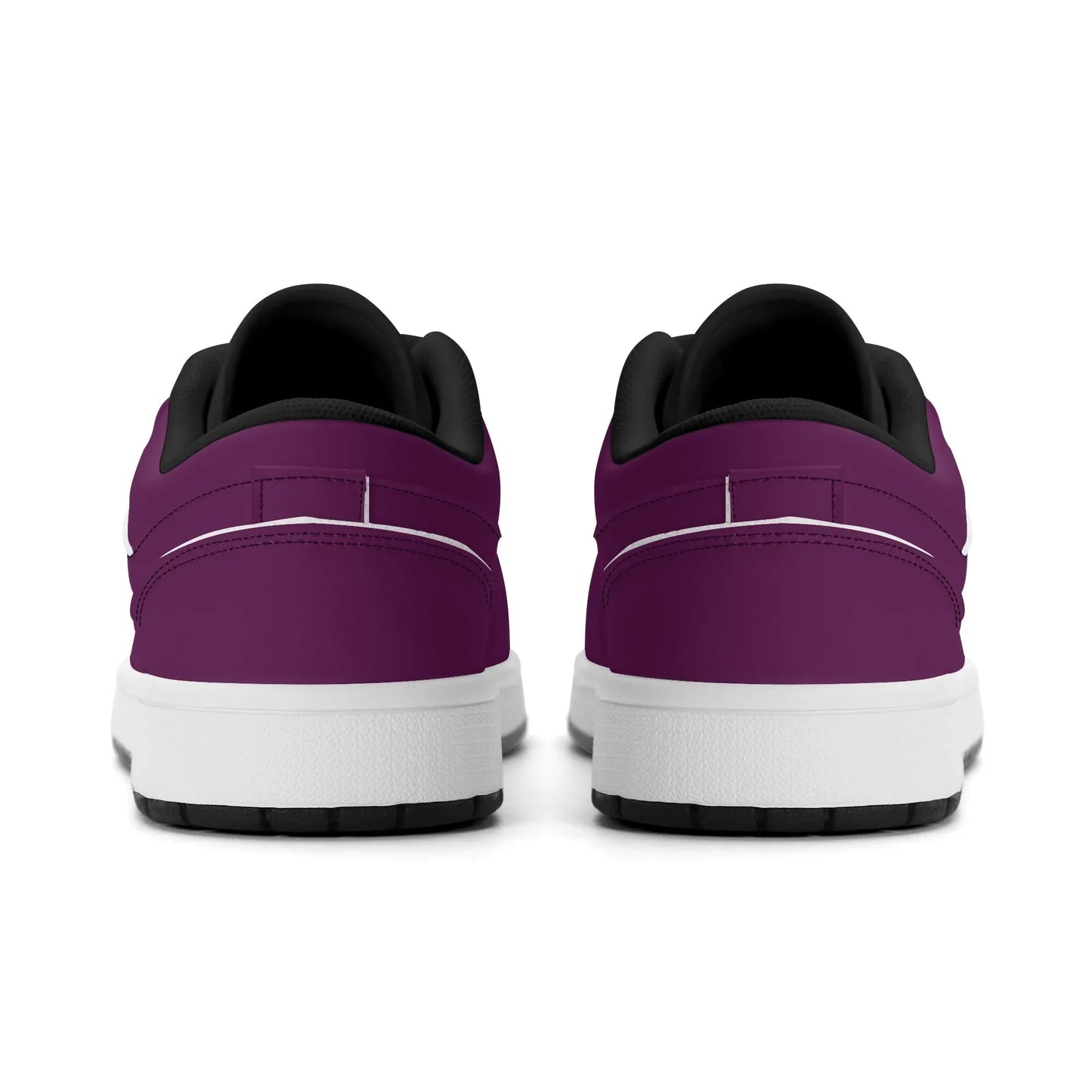tyrian-purple-low-top-leder-sneaker-fur-damen-sneaker-jlr-design-33386 - JLR Design