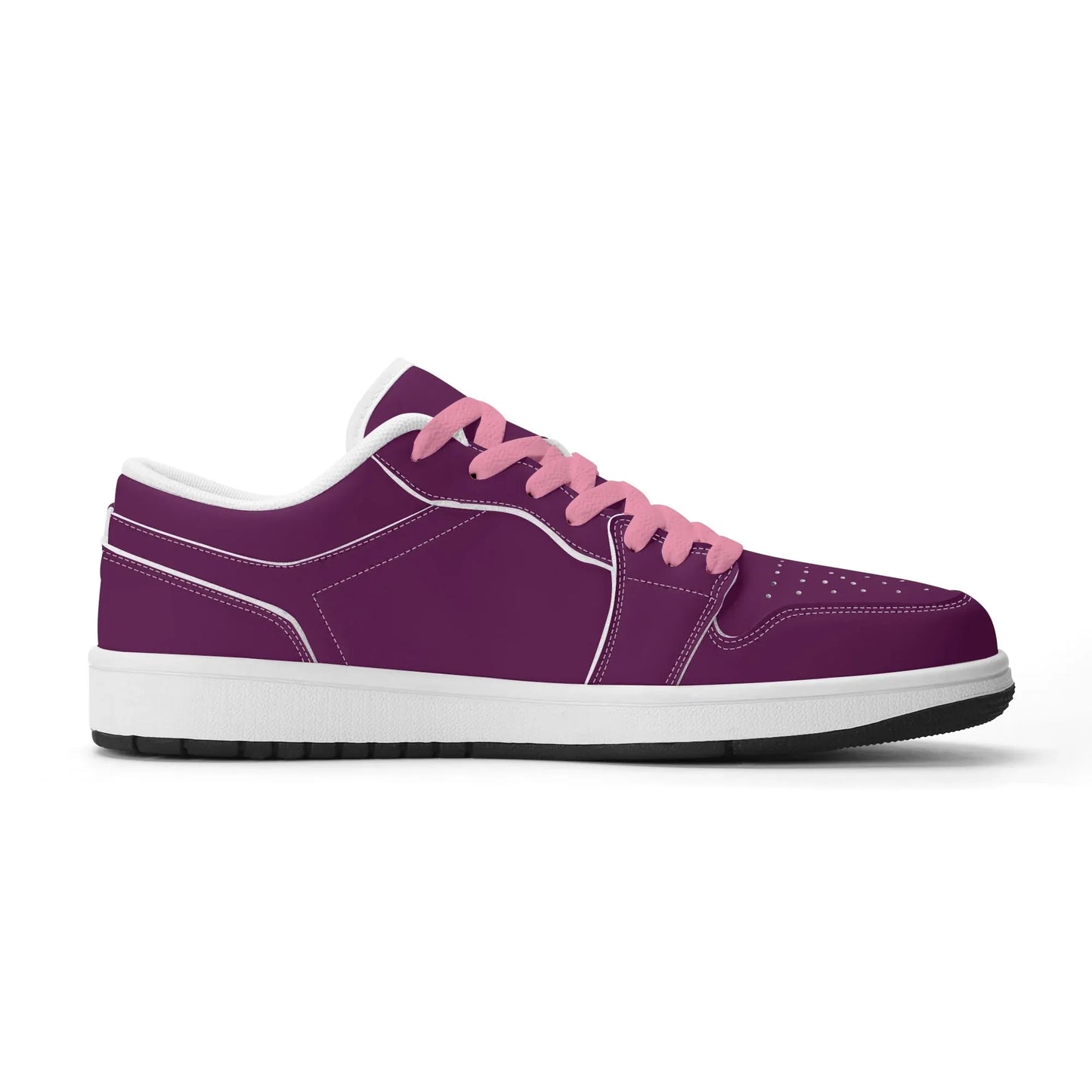 tyrian-purple-low-top-leder-sneaker-fur-herren-sneaker-jlr-design-10986 - JLR Design