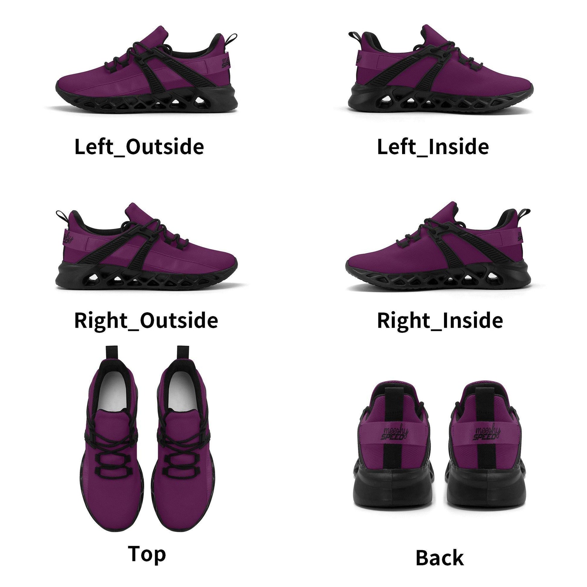 Tyrian Purple Meeshy Speed Herren Laufschuhe -- Tyrian Purple Meeshy Speed Herren Laufschuhe - undefined Laufschuhe | JLR Design