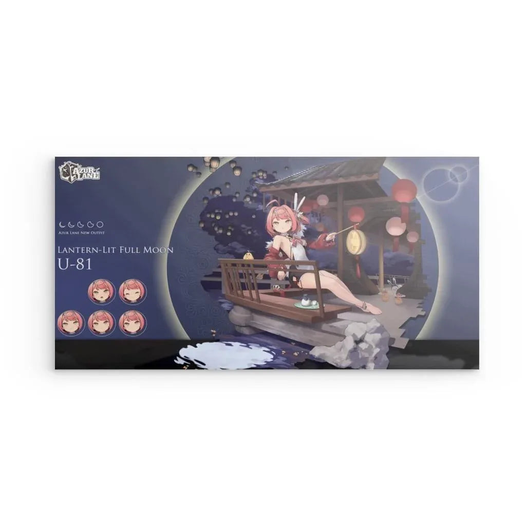 azur-lane-poster-lantern-lit-full-moon-u-81-poster-jlr-design-36865 - JLR Design