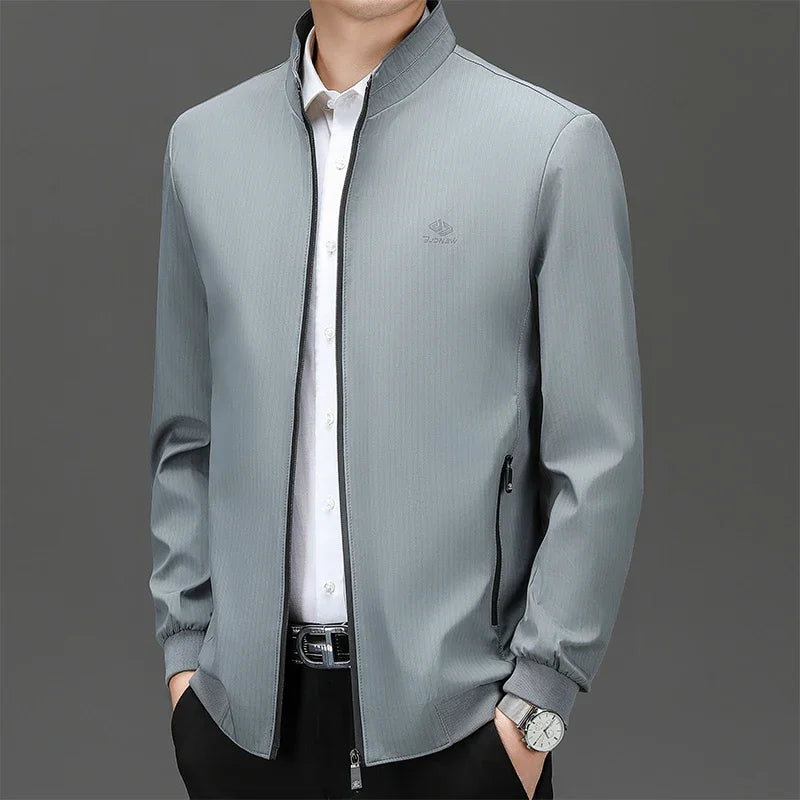 Übergangsjacke Herren – Smart Casual Stehkragen Jacke JLR Design