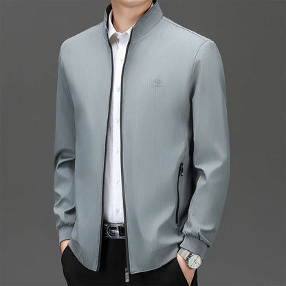 Übergangsjacke Herren – Smart Casual Stehkragen Jacke JLR Design