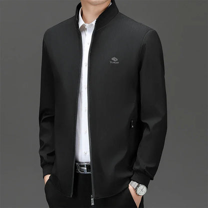 Übergangsjacke Herren – Smart Casual Stehkragen Jacke JLR Design