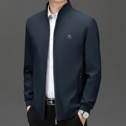 Übergangsjacke Herren – Smart Casual Stehkragen Jacke JLR Design