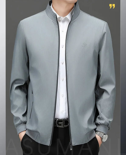 Übergangsjacke Herren – Smart Casual Stehkragen Jacke JLR Design