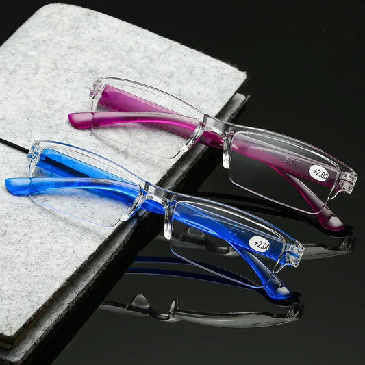 ultraleichte-lesebrille-or-rahmenlos-or-transparent-or-unisex-or-vintage-or-tr90-brille-jlr-design-90330 - JLR Design