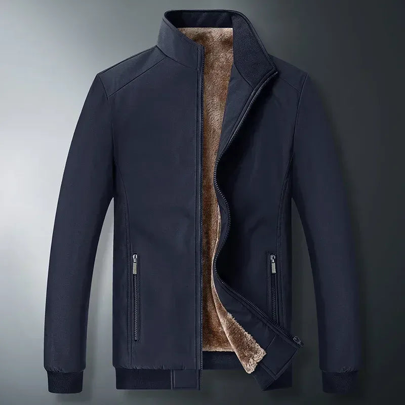 herren-business-fleece-jacke-mit-stehkragen-jacke-jlr-design-22 - JLR Design