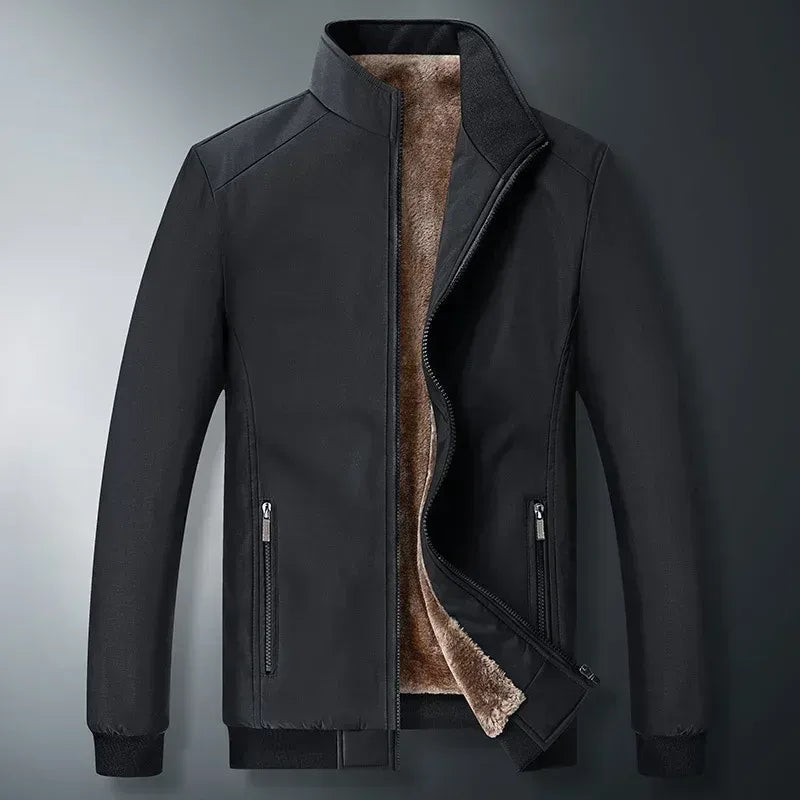herren-business-fleece-jacke-mit-stehkragen-jacke-jlr-design-23 - JLR Design