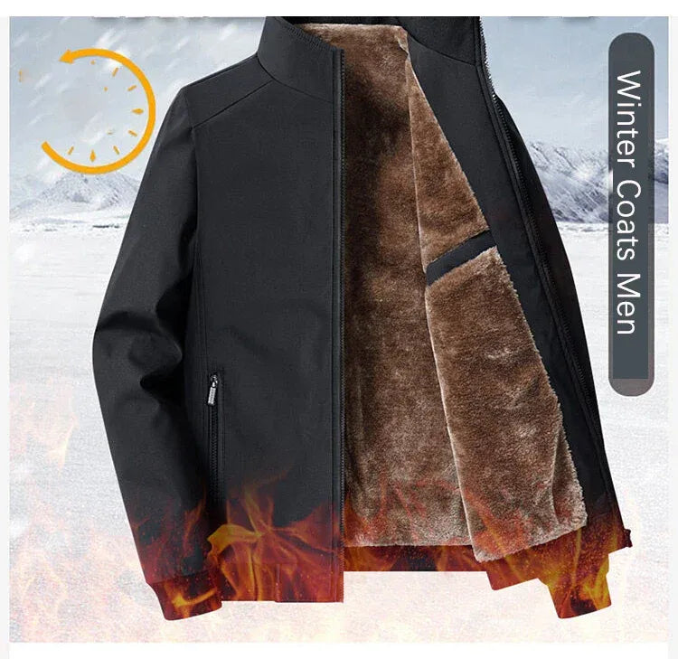 herren-business-fleece-jacke-mit-stehkragen-jacke-jlr-design-4 - JLR Design