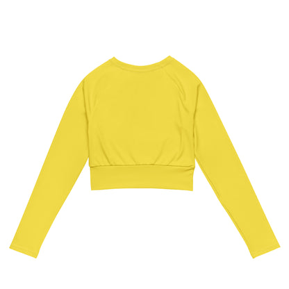 Verspieltes Kawaii Long Sleeve Crop Top JLR Design