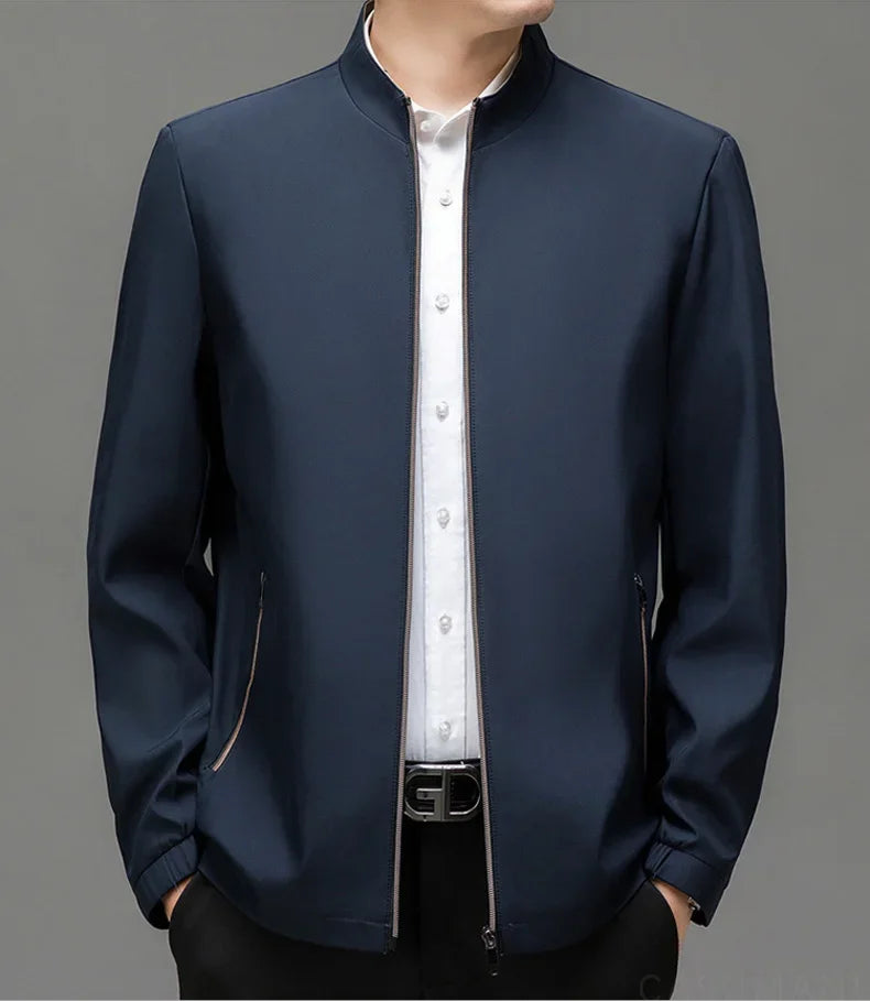 Vielseitig Businessjacke mit Stehkragen für Herren Jacke JLR Design