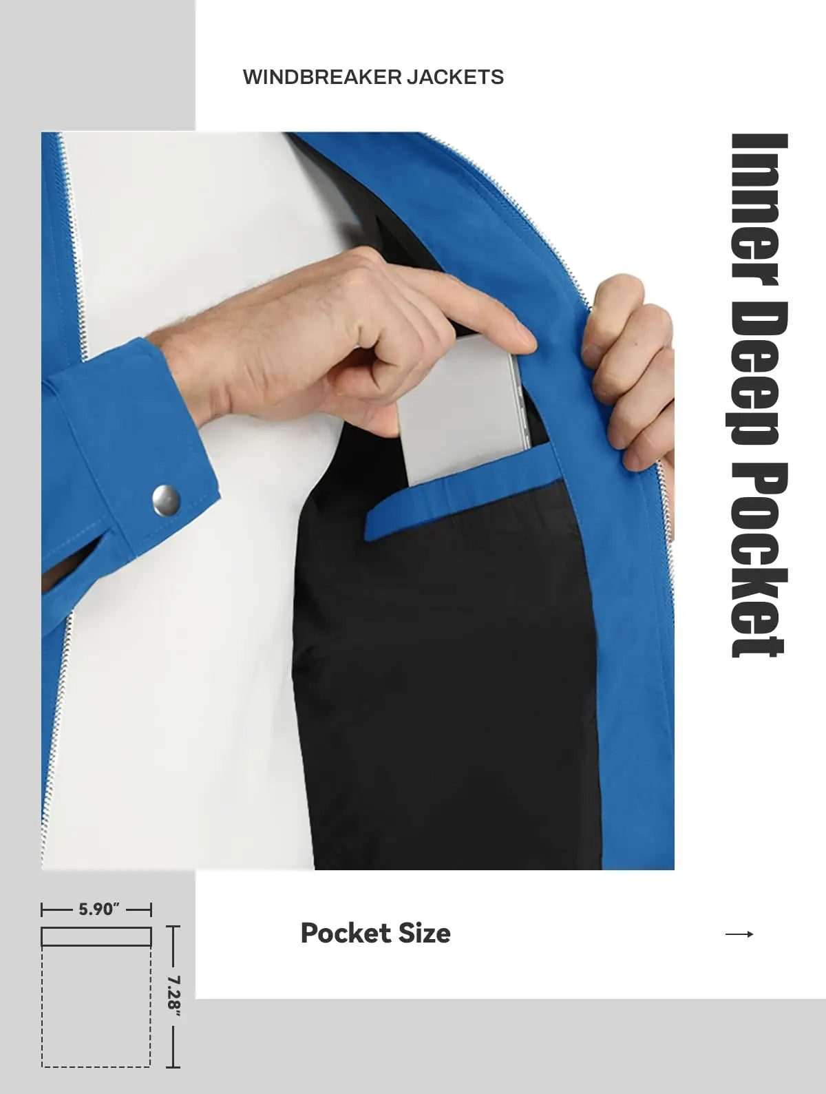 Vielseitige Herren Bomberjacke: Leichte, wasserabweisende Jacke für Freizeit & Business Bomberjacke JLR Design