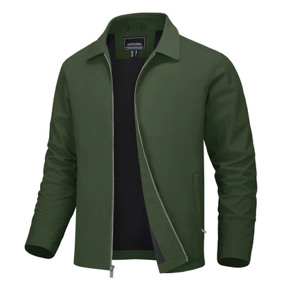 Vielseitige Herren Bomberjacke: Leichte, wasserabweisende Jacke für Freizeit & Business Bomberjacke JLR Design