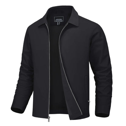 Vielseitige Herren Bomberjacke: Leichte, wasserabweisende Jacke für Freizeit & Business Bomberjacke JLR Design