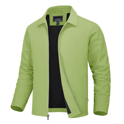 Vielseitige Herren Bomberjacke: Leichte, wasserabweisende Jacke für Freizeit & Business Bomberjacke JLR Design