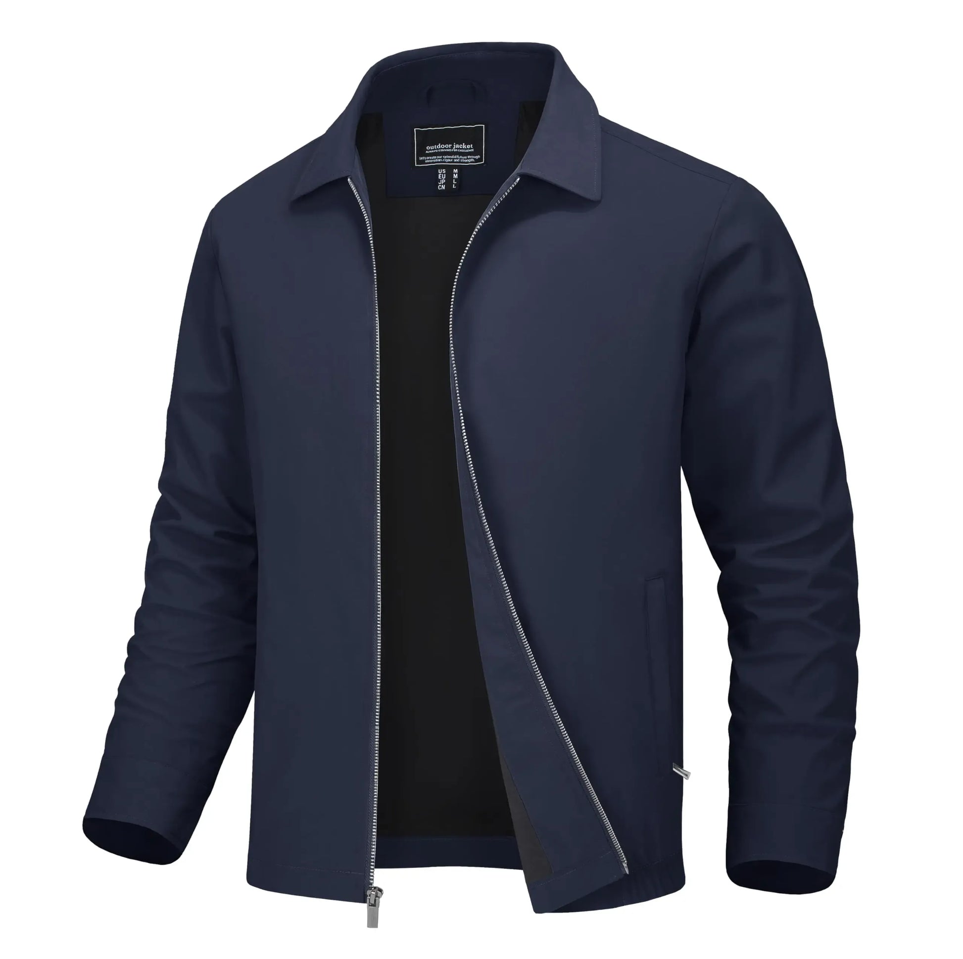 Vielseitige Herren Bomberjacke: Leichte, wasserabweisende Jacke für Freizeit & Business Bomberjacke JLR Design