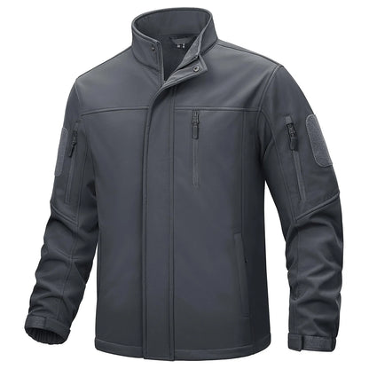 Vielseitige Herren-Outdoorjacke – Warmes Fleece-Futter und winddicht Jacke JLR Design
