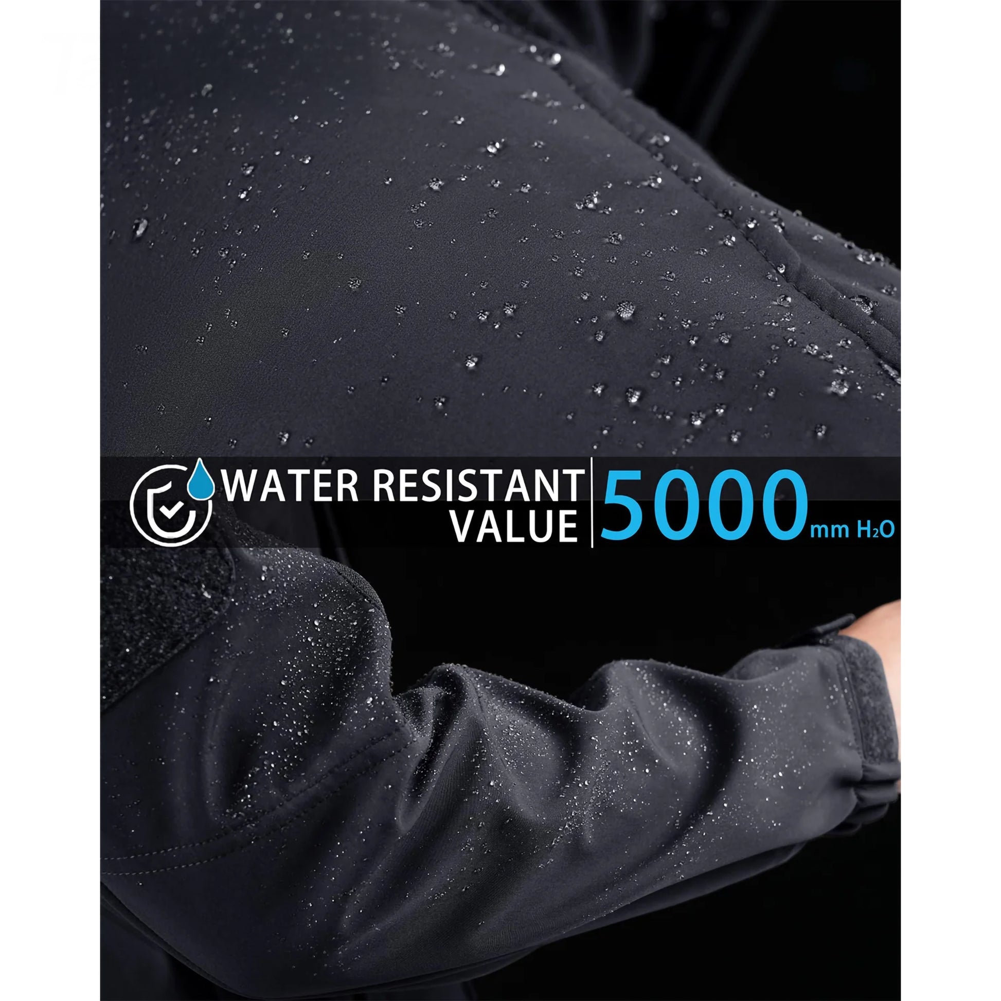 Vielseitige Herren-Outdoorjacke – Warmes Fleece-Futter und winddicht Jacke JLR Design