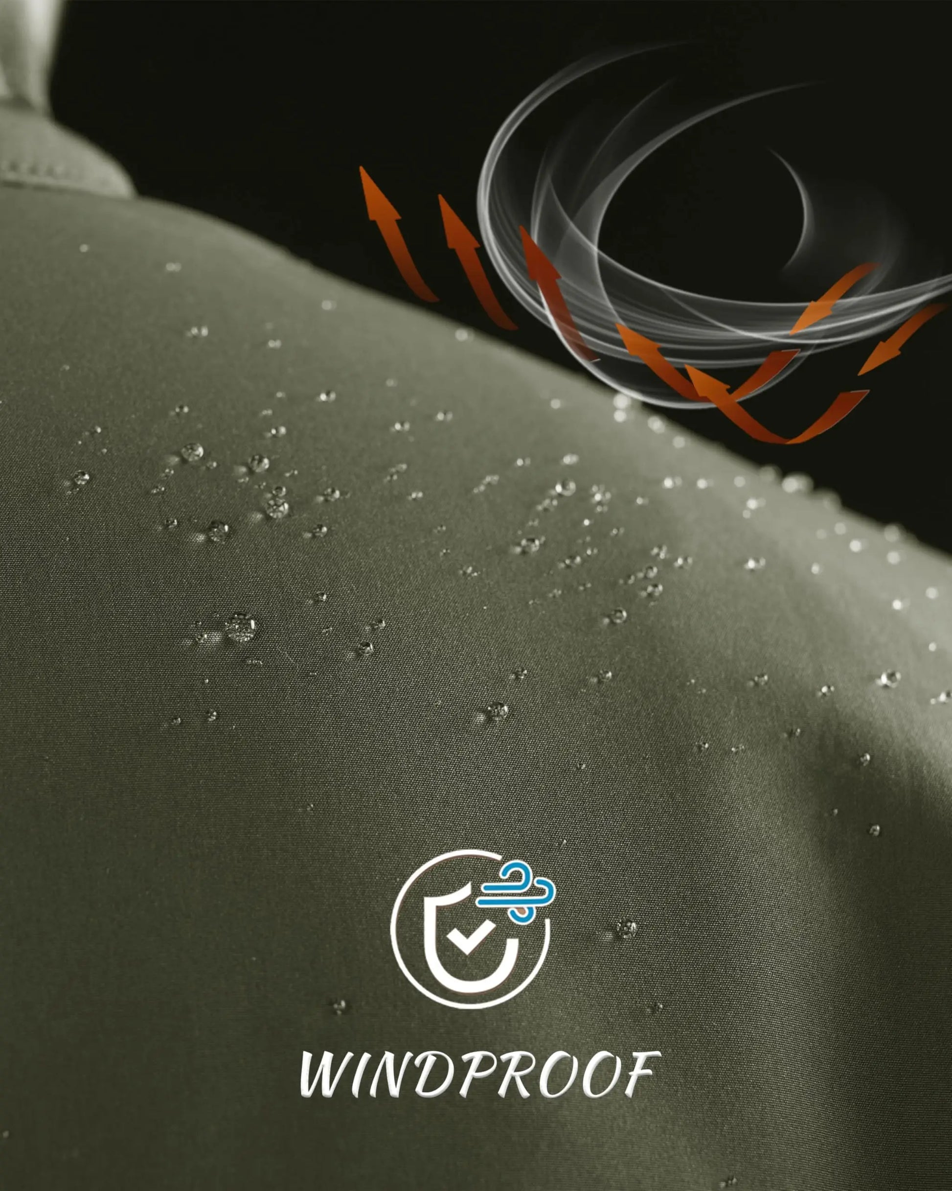 Vielseitige Herren-Outdoorjacke – Warmes Fleece-Futter und winddicht Jacke JLR Design