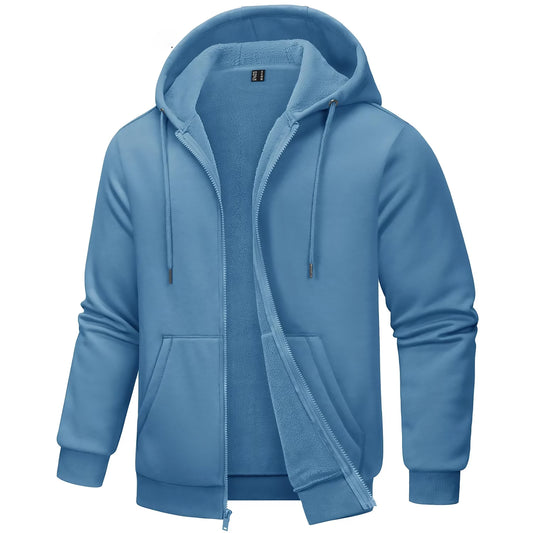 Vielseitige Kapuzenjacke für Herren – Mit großem Stauraum Hoodie JLR Design