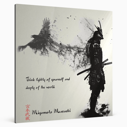 Vierte Regel - Miyamoto Musashi -- Vierte Regel - Miyamoto Musashi - undefined Poster | JLR Design