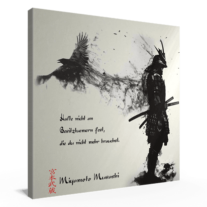 Vierzehnte Regel - Miyamoto Musashi Poster & Bildende Kunst 39.99 Acryl, Alu, Canvas, Fourteenth, Holz, Leinwand, Miyamoto Musashi, Regel, Rule, Verbund, Vierzehnte JLR Design