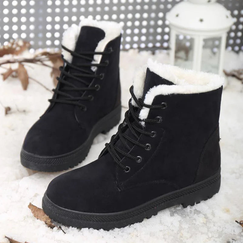 Warme Damen-Schneeboots: Perfekt für kalte Tage Stiefel 76.99 Boots, Damen, Plüsch JLR Design