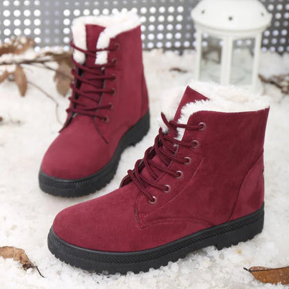 Warme Damen-Schneeboots: Perfekt für kalte Tage Stiefel 76.99 Boots, Damen, Plüsch JLR Design