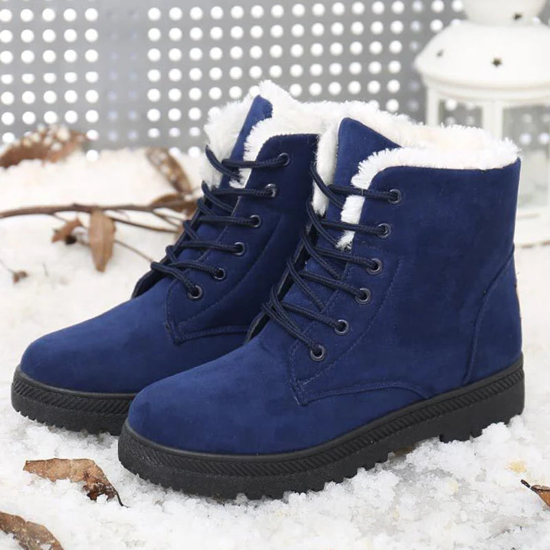 Warme Damen-Schneeboots: Perfekt für kalte Tage Stiefel 76.99 Boots, Damen, Plüsch JLR Design