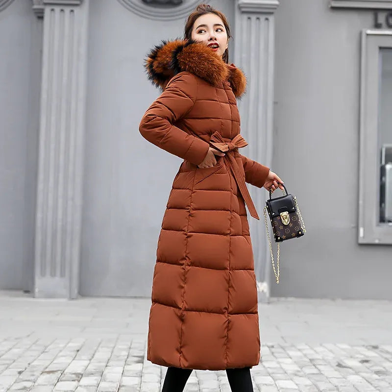 Warme Damen Winterjacke mit Pelzkragen – Stilvoll & Kuschelig für kalte Tage Mantel JLR Design