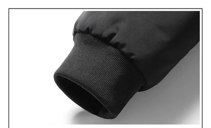 Warme Fleece-Jacke mit Stehkragen für Herren Jacke JLR Design