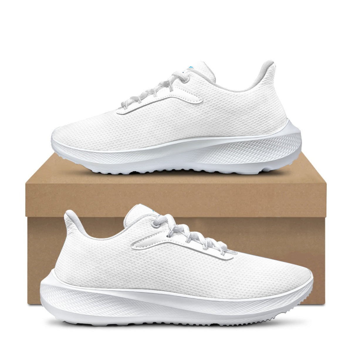 Weiße AeroWave Performance Laufschuhe Sneakers JLR Design