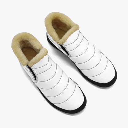 Weiße Faux Fur Slipper Slipper JLR Design