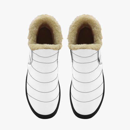 Weiße Faux Fur Slipper Slipper JLR Design