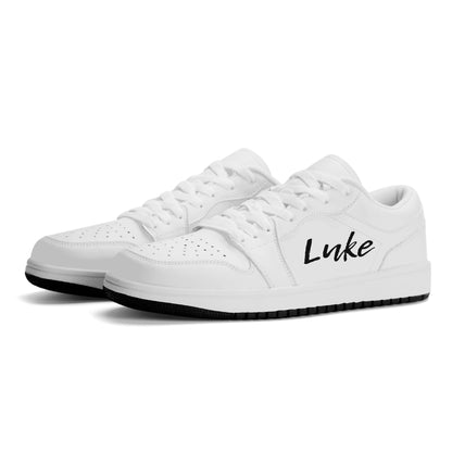 Weiße lässige Luke Herren Sneaker Sneaker JLR Design