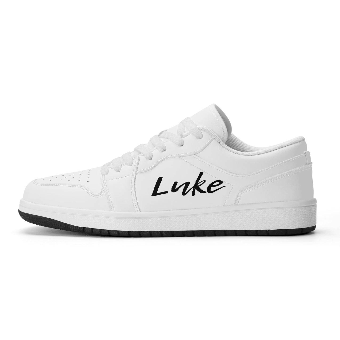 Weiße lässige Luke Herren Sneaker Sneaker JLR Design