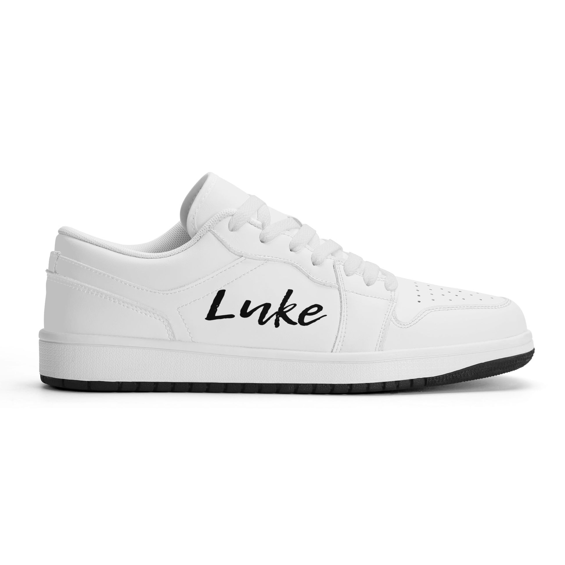 Weiße lässige Luke Herren Sneaker Sneaker JLR Design