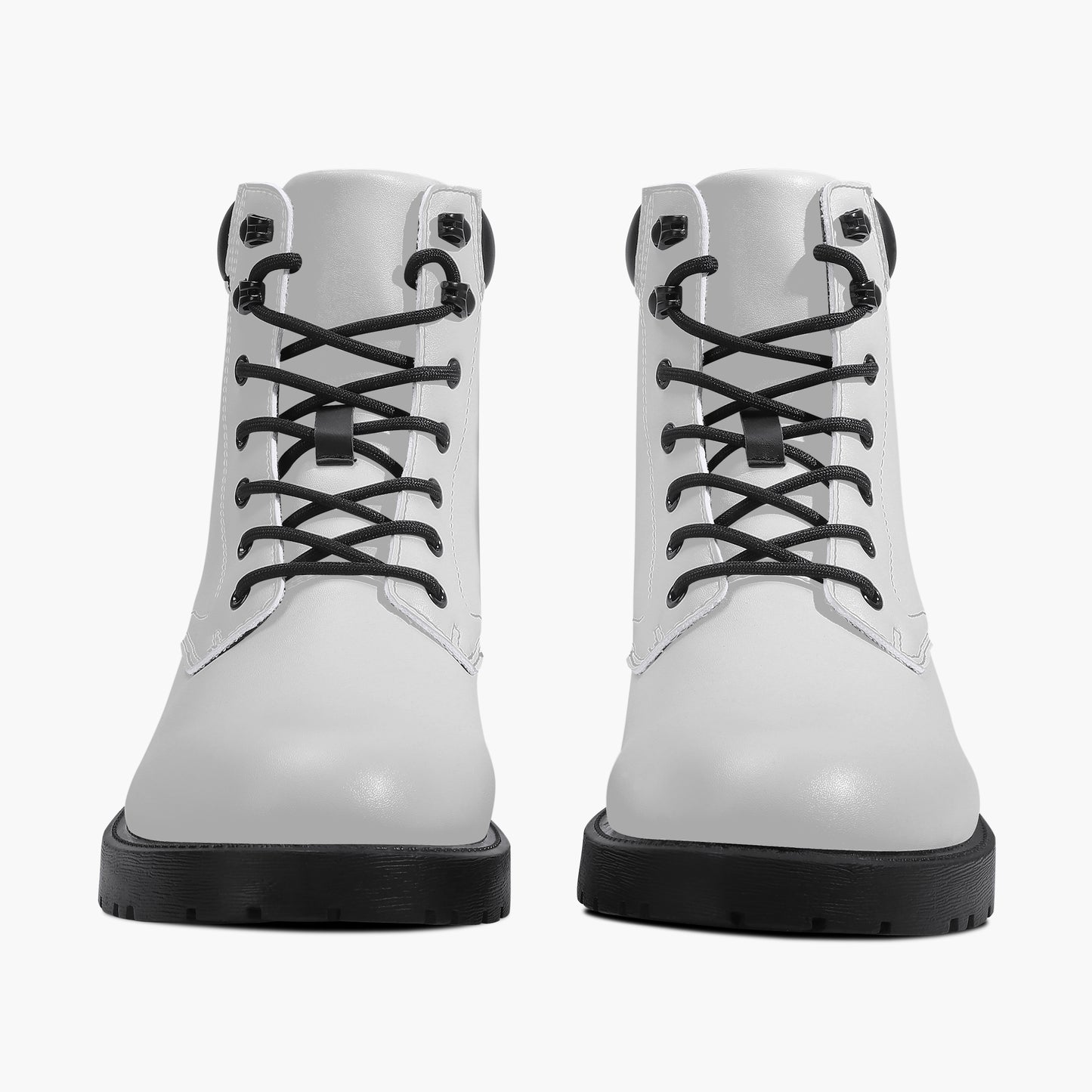 Weiße Leder Boots | Stylische und Warme Winterstiefel Boots JLR Design