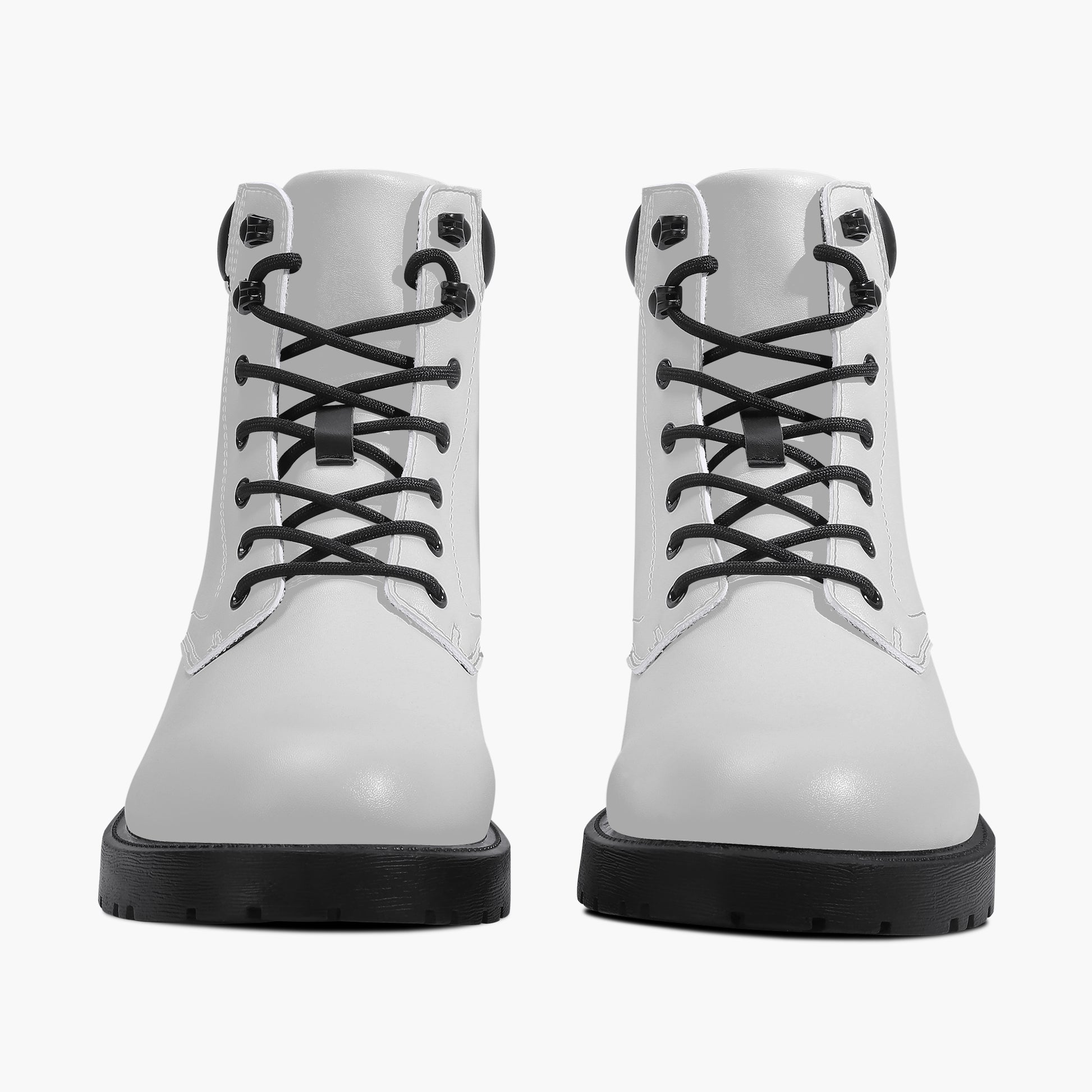 Weiße Leder Boots | Stylische und Warme Winterstiefel Boots JLR Design