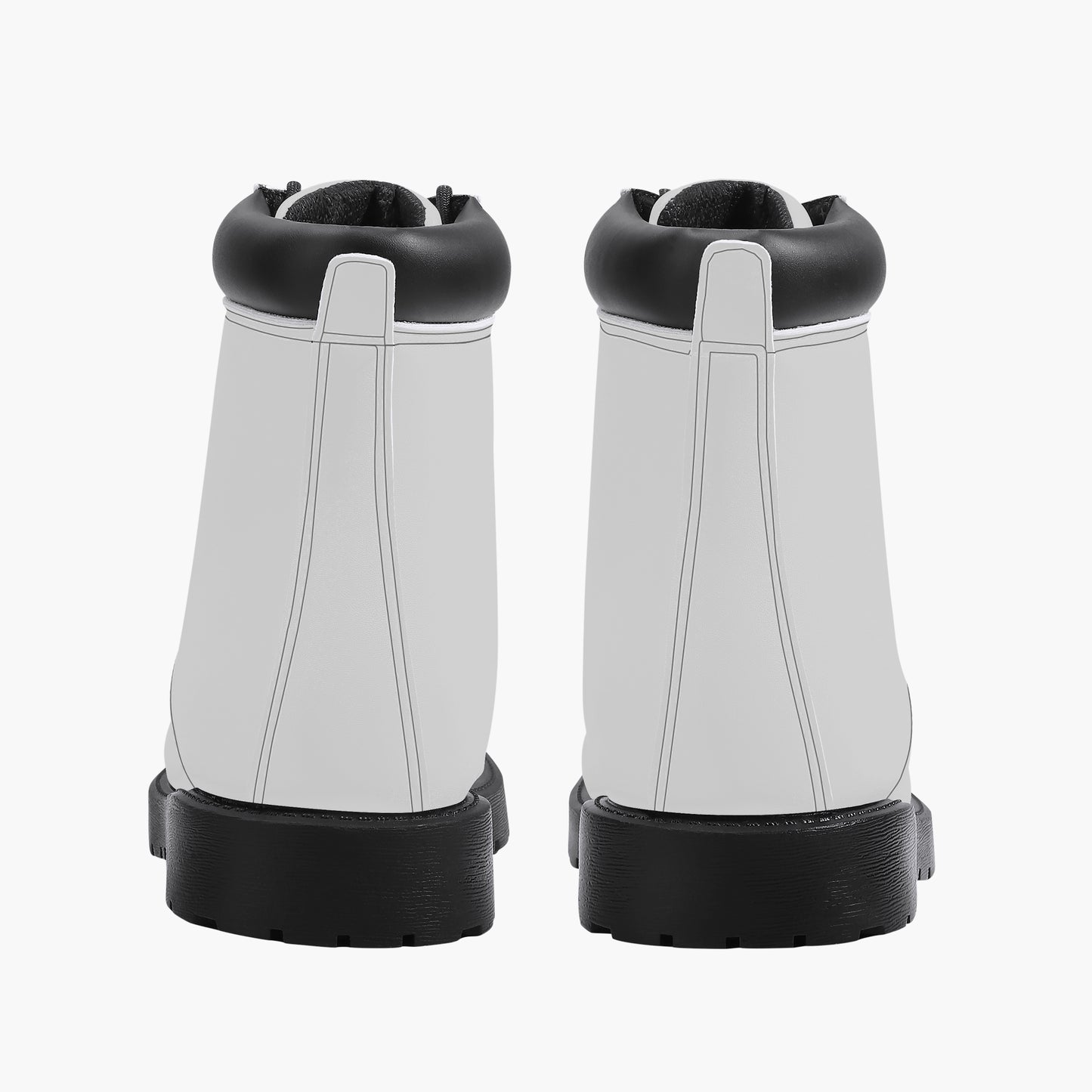 Weiße Leder Boots | Stylische und Warme Winterstiefel Boots JLR Design