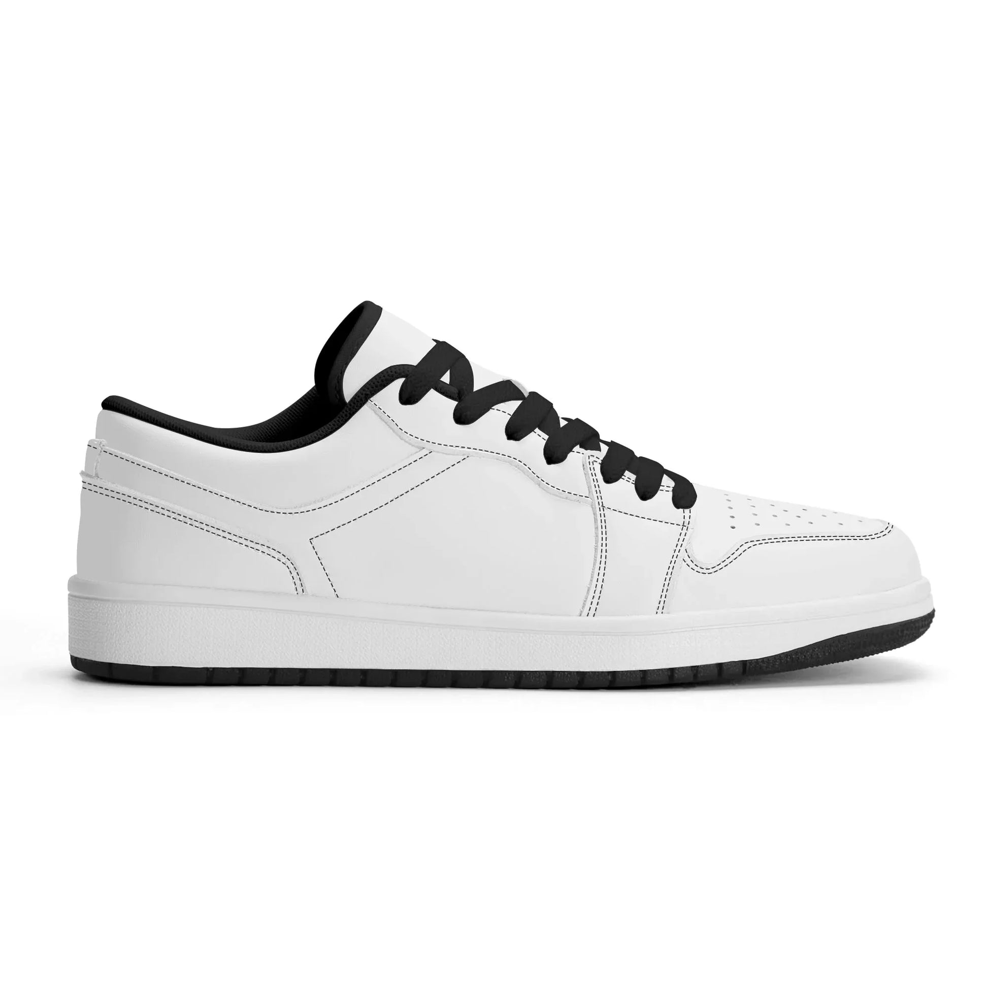 weisse-low-top-leder-sneaker-fur-damen-sneaker-jlr-design-15538 - JLR Design