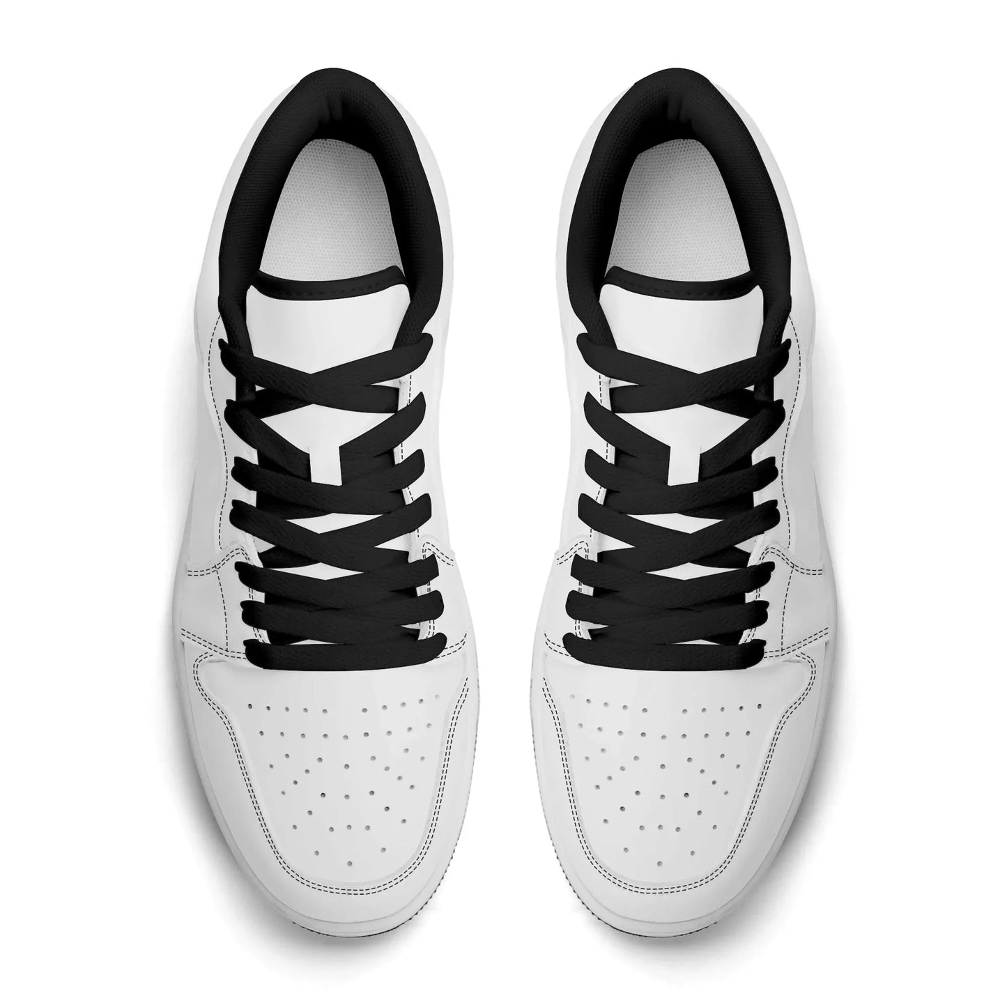 weisse-low-top-leder-sneaker-fur-damen-sneaker-jlr-design-95946 - JLR Design