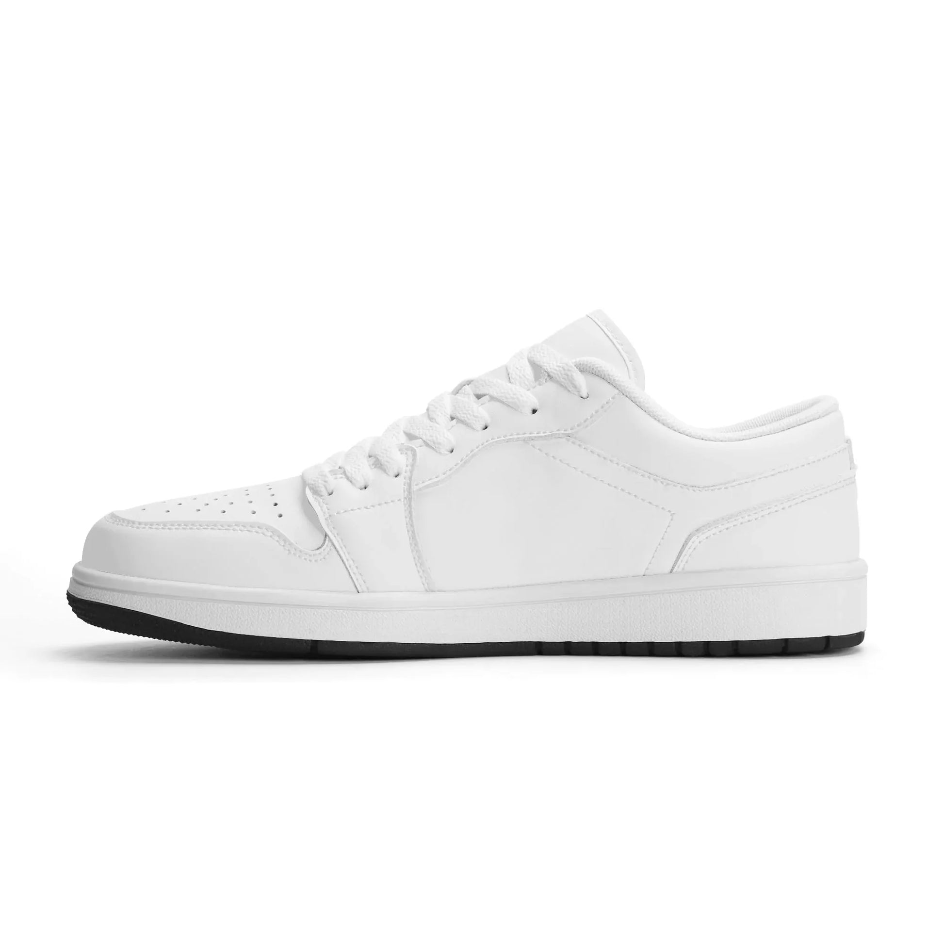 weisse-low-top-leder-sneaker-fur-damen-sneaker-jlr-design-27680 - JLR Design