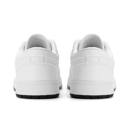 weisse-low-top-leder-sneaker-fur-damen-sneaker-jlr-design-95511 - JLR Design